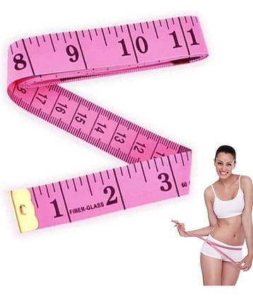 Tape Measure, Measuring Tape for Body Weight Loss Fabric Sewing Tailor Cloth Measurement Craft Supplies, 60-Inch Soft Double Scale Ruler, 1-Pack