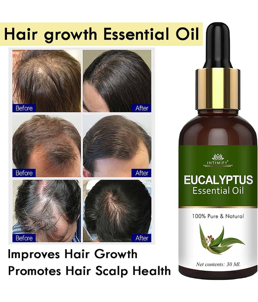 Intimify Eucalyptus Essential Oil, Hair Inhabiter Oil, Hair Loss Oil, Hair Growth Oil, 30 Ml