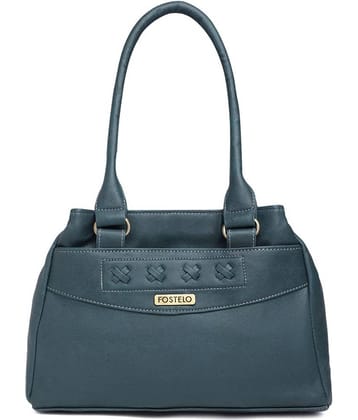 Fostelo Green PU Shoulder Bag