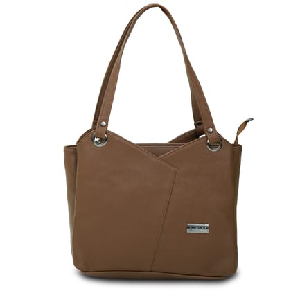 Jothi Belle Premium Women's Handbag | Multi-Compartment Synthetic Leather Tote | Elegant Pebbled Finish | Water-Resistant | Soft Base | 9 Colors Available