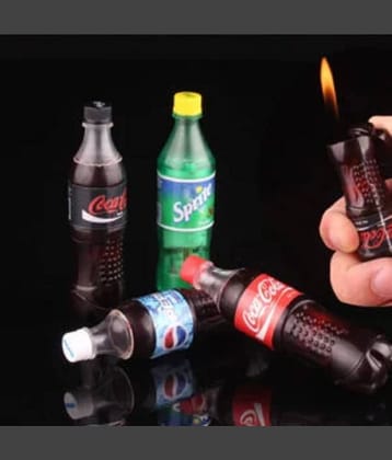 PAAVI Multicolor PVC Cigarette Lighter ( Pack of 1 )