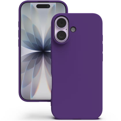 YATWIN Silicone Case for iPhone 17, Soft-Touch, Shockproof, DustProof, Antiskid Phone Cover for Apple iPhone 17 - Purple YATWIN Silicone Case for iPhone 17, Soft-Touch, Shockproof, DustProof, Antiskid Phone Cover for Apple iPhone 17 - Purple - Purple / i