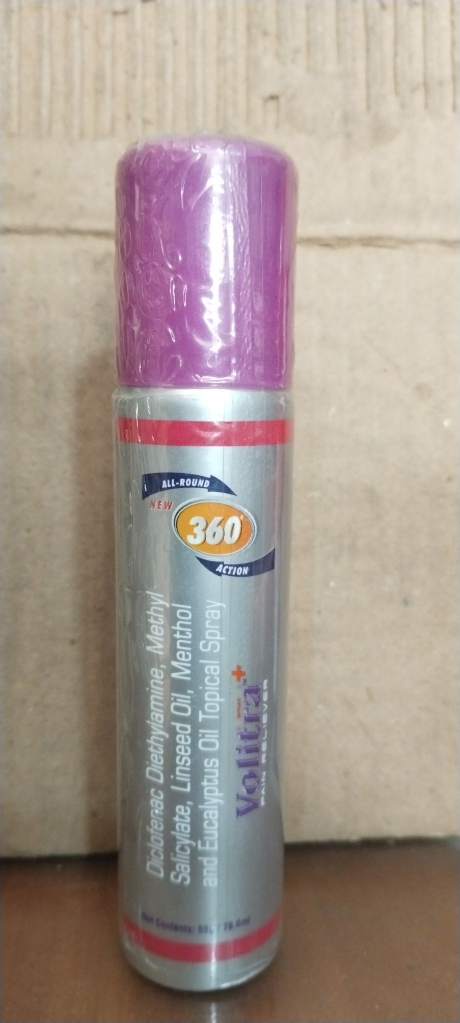 Volitra pain reliever spary 