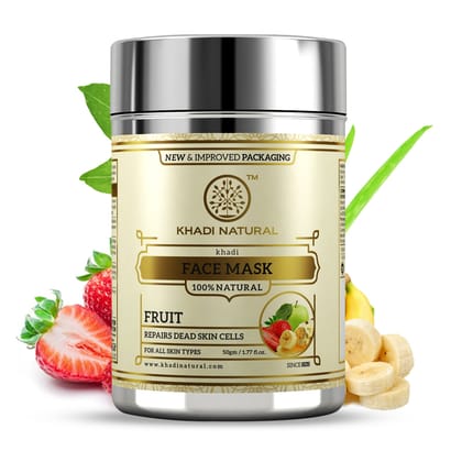 Khadi Natural Fruit Face Mask - 50gm Khadi Natural Fruit Face Mask - 50gm