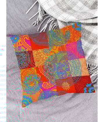 Houzzcode - Water Repellent Multi Polyester Pillow Covers 40x40x3 ( Pack of 1 )