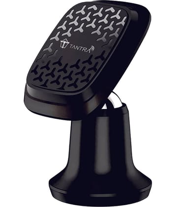 Tantra Dashboard & Windshield Magnetic Car Mobile Holder - Black