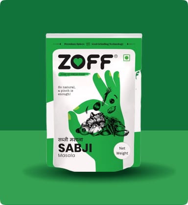 Zoff Sabji Masala with Premium Zip Lock Pouch 50 g