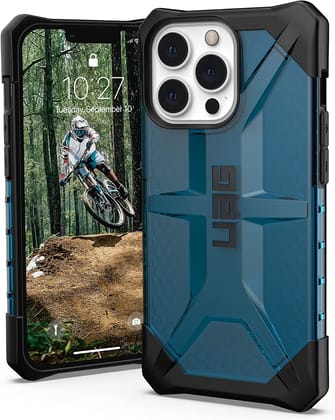 Premium Plasma Feather-Light Rugged Military Drop Tested Cover By iSerieshub For iPhone-iPhone 13 Pro / Blue