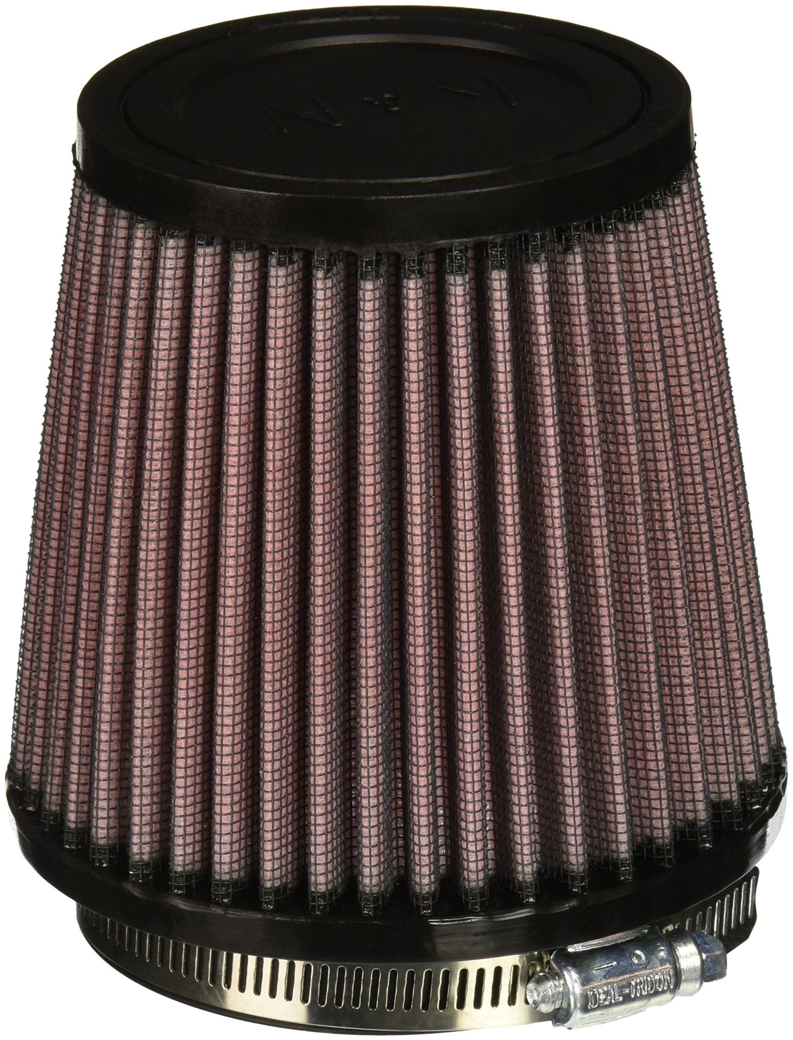 K&N High-Flow Original Lifetime Universal Clamp-On Air Filter: Performance, Premium, Washable: Flange Diameter: 3.5 In, Filter Height: 4.5 In, Flange Length: 0.625 In, Shape: Round Tapered, RU-2790