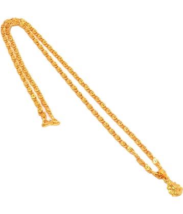 Jewarhaat - Golden Pendant ( Pack of 1 )