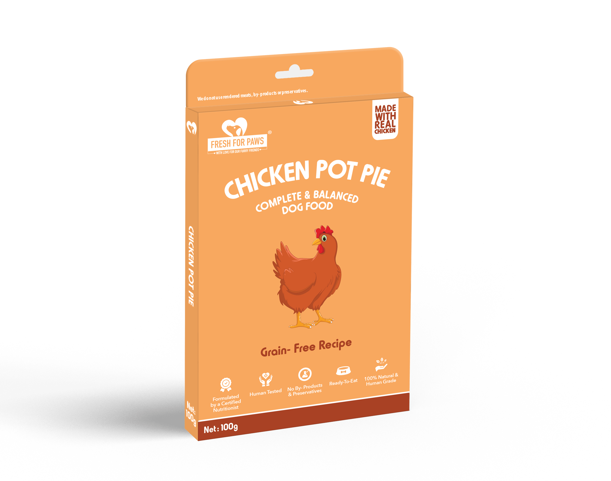 Chicken Pot Pie 100 gram