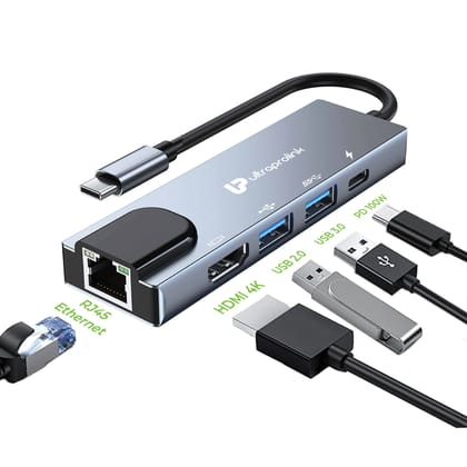 Smart Hub 5 USB Type C 5 in 1 Docking Station UL1207