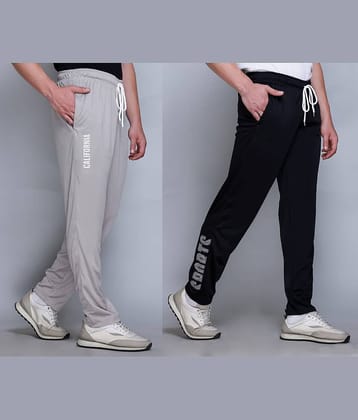 HVBK Multicolor Polyester Men's Trackpants ( Pack of 2 )