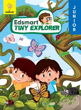 Edsmart Junior KG EVS book for Kids - Edsmart Tiny Explorer | EVS book 4 + years | CBSE Science book for LKG [Perfect Paperback] [Jan 01, 2024] Edsmart Edu Services Pvt Ltd