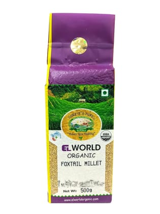 Elworld Agro & Organic Food Products Foxtail Millet 500g