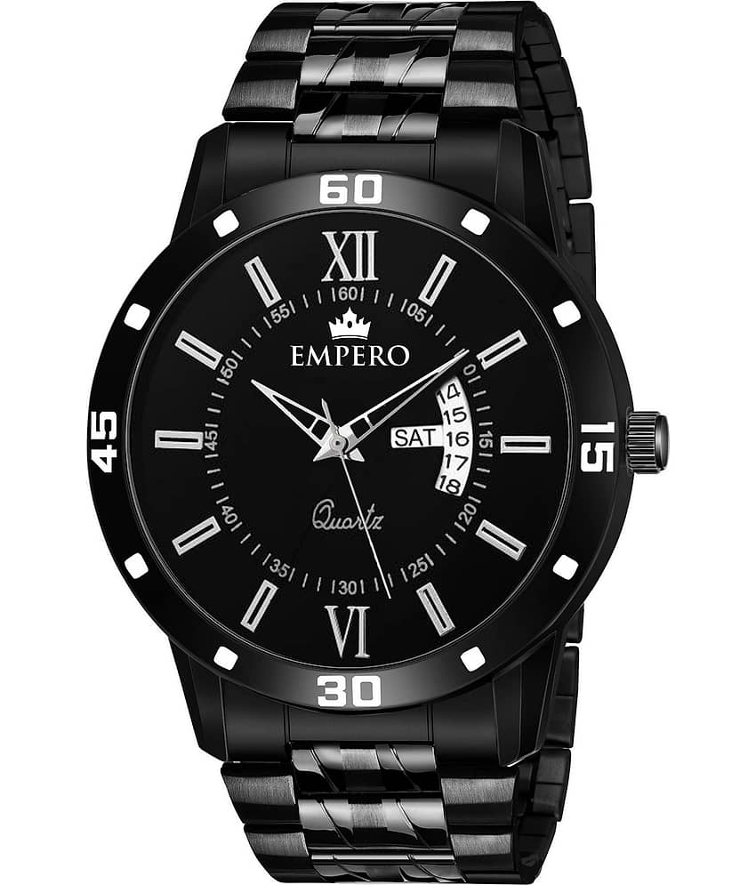 EMPERO - Black Stainless Steel Analog Men's Watch