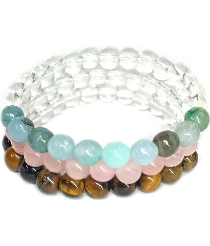 DAIVYA WELLNESS - Multicolor Bracelet ( Pack of 3 )