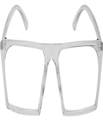 David Martin Cream Square Sunglasses ( Pack of 1 )