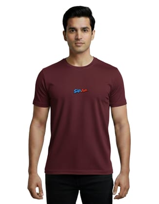 Sip The Fun Cotton Round Neck T-Shirt 180 GSM