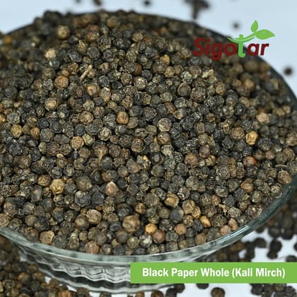 Black Pepper Whole (Kali Mirch Sabut), Pure & Natural,