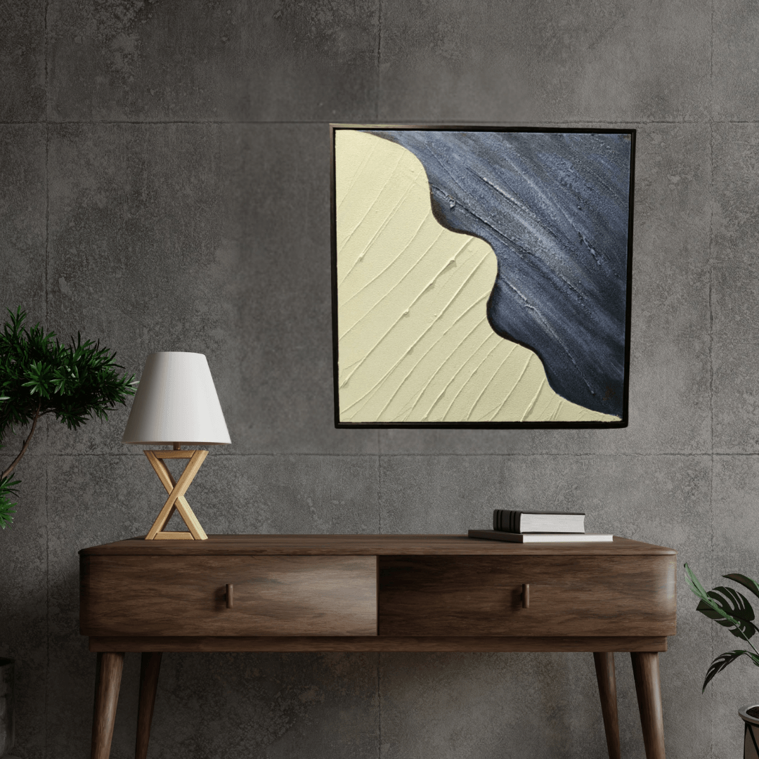 Exclusive Hand Crafted Painting Style 46-H: 24 | L: 24 Inch