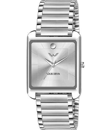 LOUIS DEVIN - Silver Metal Analog Men's Watch
