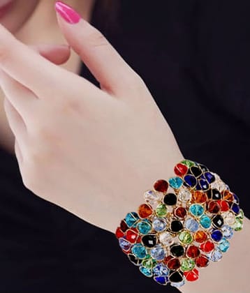 Renaissance Traders Multicolor Bracelet ( Pack of 1 )
