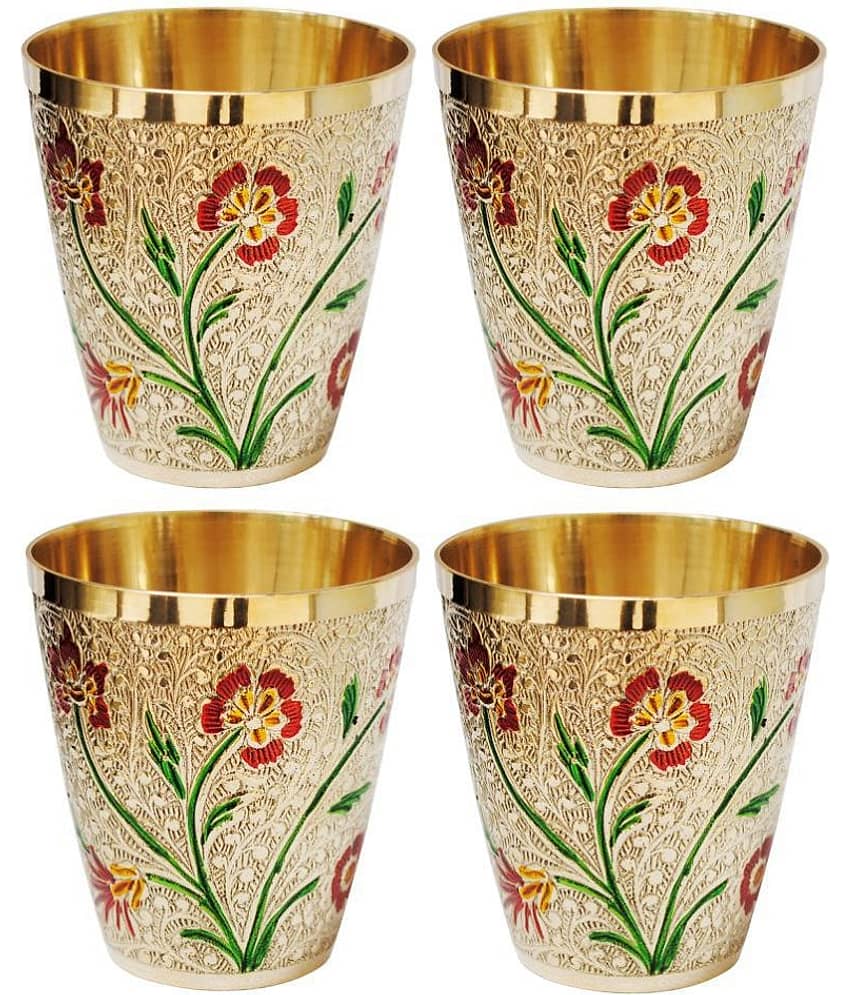 BrassCity Brass 220(Each) ml Glasses