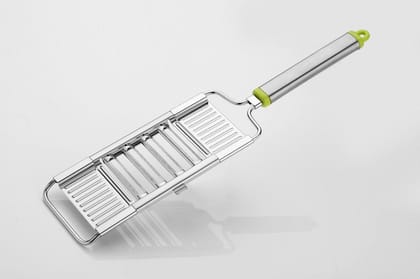 6 in 1 Stainless Steel Kitchen Chips Chopper Cutter Slicer and Grater with Handle