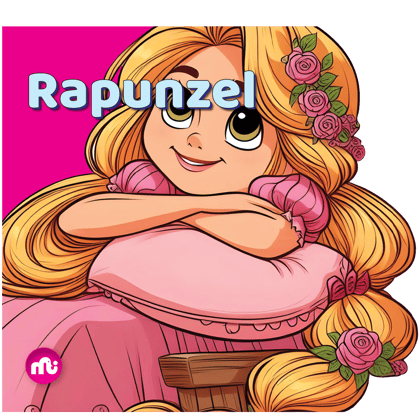 Cutout Board Book : Rapunzel