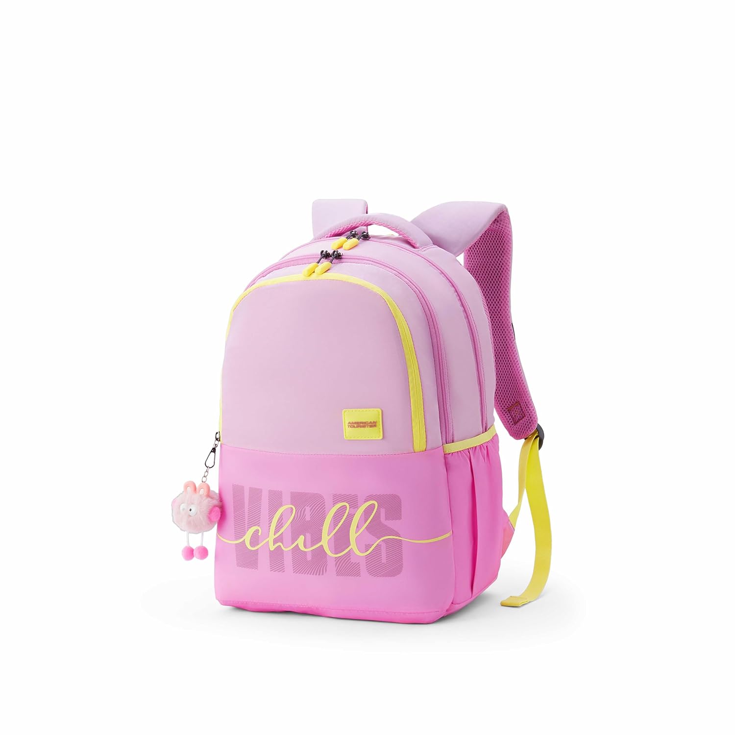 Diva | 35 Ltrs | 3 Compartments | Bottle Pocket | Ergonomic Padded Back Panel & Shoulder Straps | High School Backpack | 1 Year International Warranty | Pink