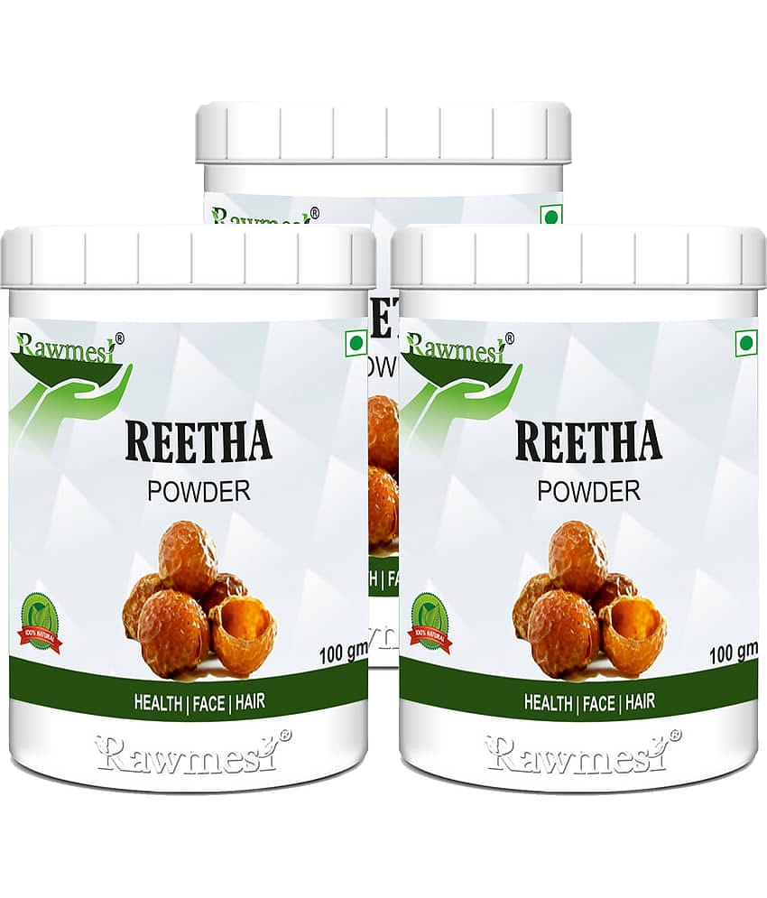 rawmest Reetha Powder 300 gm Pack of 3