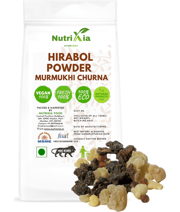 Nutrixia Food  Hirabol Powder - Murmukhi Churna- Mur Makki - Commiphora Myrrha Nees Powder 50 gm
