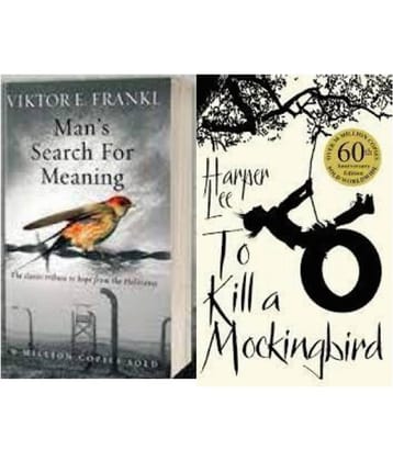 COMBO OF 2 BOOKS MAN'S SEARCH FOR MEANING AND TO KILL A MOCKINGBIRD (English, Paperback,Lee Harper/Frankl Viktor E.)