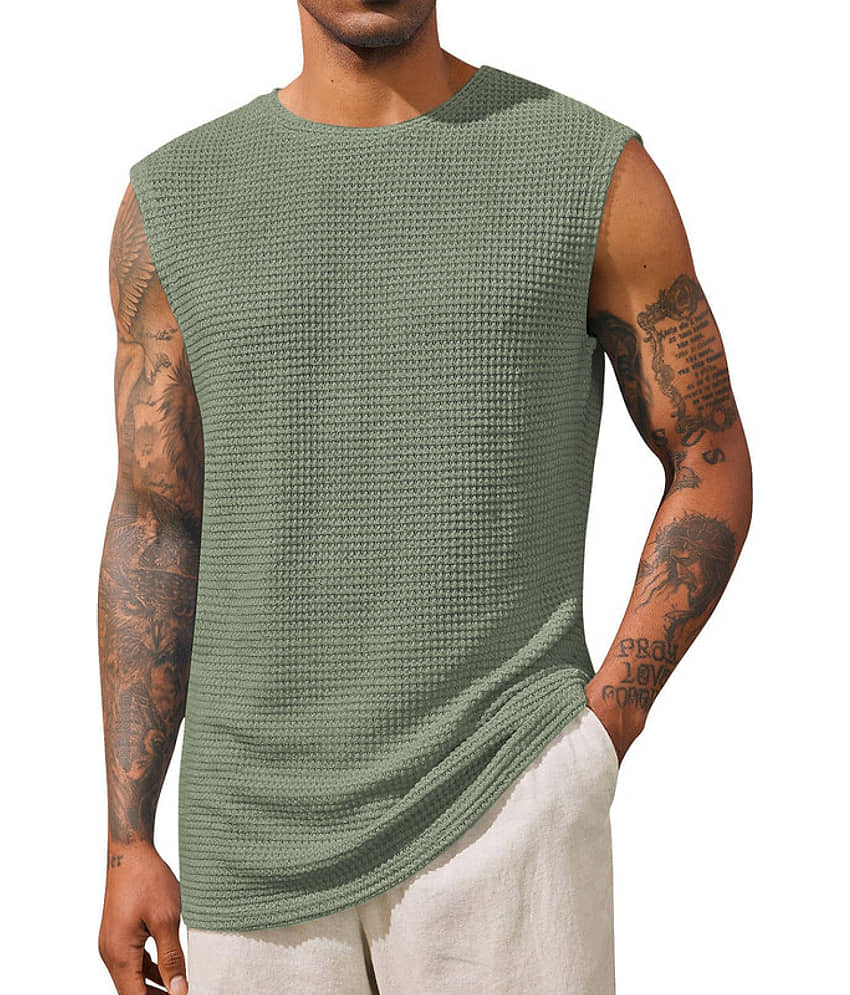THE BLAZZE Green Polyester Regular Fit Men's Sports T-Shirt ( Pack of 1 )