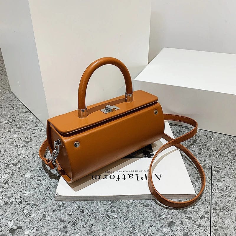 Designer Custom Purse With Logo Small Studded Decor Flap Boston Bags Women Handbags Ladies Luxury