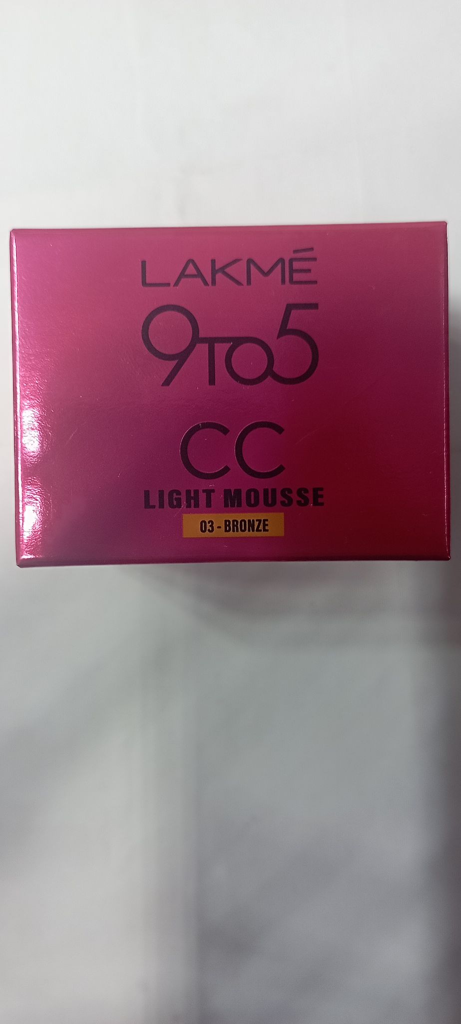 Lakme 9to5 cc light mousse 03 Bronze 25 g