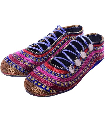 Raj Multi Color Ethnic Footwear