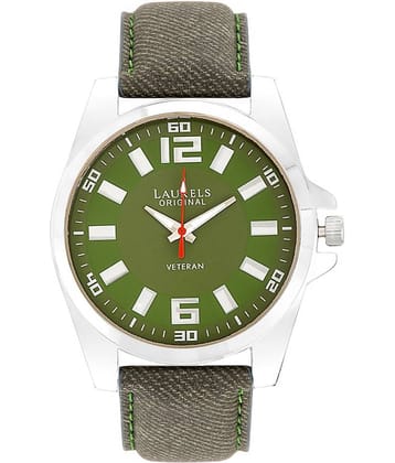 Laurels Gatsby 2 Analog Green  Dial Men's Watch Lo-Gt-204s with Strap