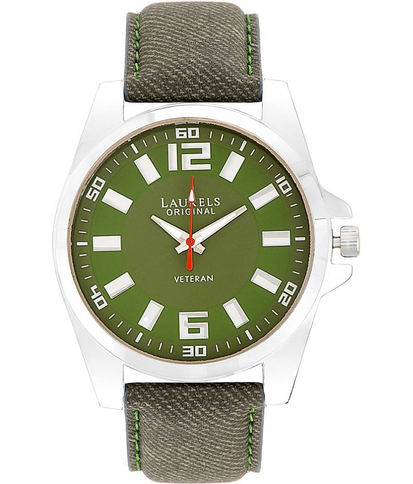Laurels Gatsby 2 Analog Green  Dial Men's Watch Lo-Gt-204s with Strap