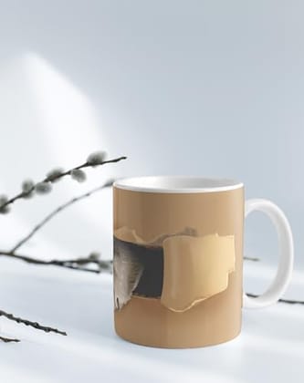 The Magical Gifts Cat Theme Printed Mug 325ml Cute Kitten Design Gift for Cat Lover Friends Women Men Animal Lovers Tea Coffee Cup for Birthday Christmas Anniversary Use