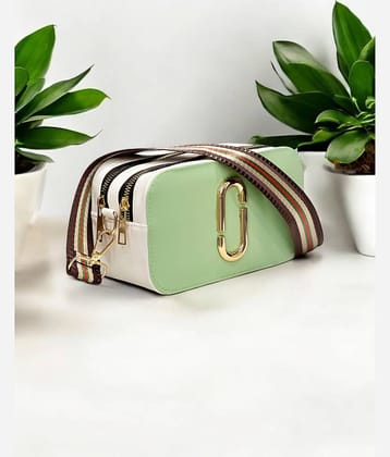 Jazzberry Sea Green PU Sling Bag