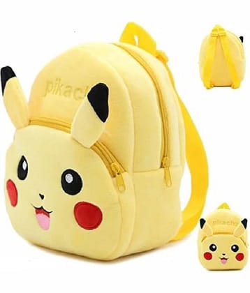 aurapuro - Yellow Fabric Backpack For Kids