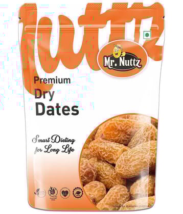 Mr.Nuttz 500g Premium Dates (Dry Yellow Dates/ Peela Chuara, Khajoor) Dry Dates