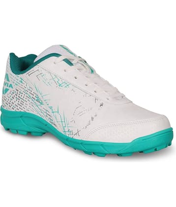 Nivia BOUNCE White Cricket Shoes