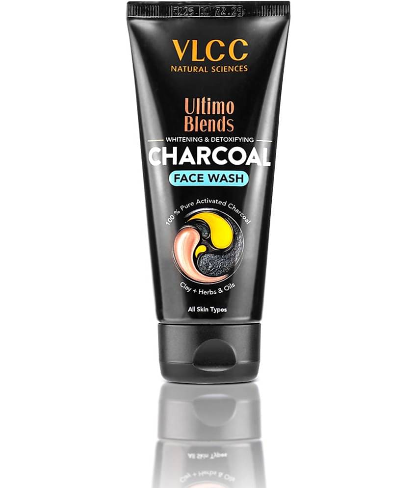Vlcc Ultimo Blends Charcoal Face Wash For Whitening & Detoxifying , 100Ml