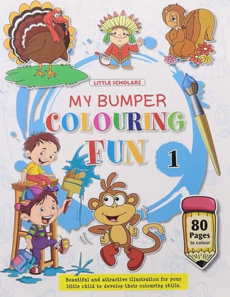 My Bumper Colouring Fun - 1 [Paperback] [Dec 02, 2025] LS Editorial Team