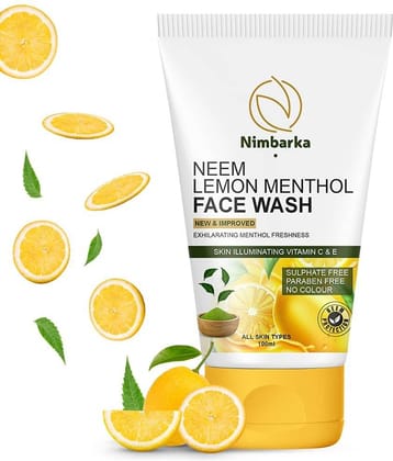 Nimbarka Neem Lemon Menthol Facewash 100Ml(Pack Of 1)