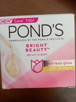 Ponds bright beauty serum cream