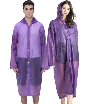 Infispace PVC Long Raincoat - Navy
